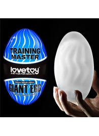 Мастурбатор-яйцо Giant Egg Climax Spirals Edition - Lovetoy - в Евпатории купить с доставкой