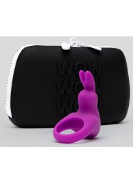 Фиолетовое эрекционное виброкольцо Happy Rabbit Cock Ring Kit - Happy Rabbit - в Евпатории купить с доставкой