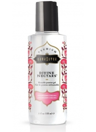 Гель-лубрикант на водной основе Divine Nectars Strawberry Dream с ароматом клубники - 150 мл. - Kama Sutra - купить с доставкой в Евпатории