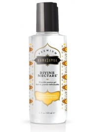 Гель-лубрикант на водной основе Divine Nectars Vanilla с ароматом ванили - 150 мл. - Kama Sutra - купить с доставкой в Евпатории