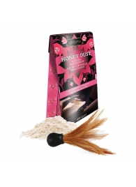 Пудра для тела Honey Dust Body Powder с ароматом клубники - 28 гр. - Kama Sutra - купить с доставкой в Евпатории