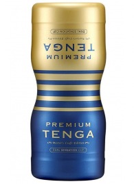 Мастурбатор TENGA Premium Dual Sensation Cup - Tenga - в Евпатории купить с доставкой