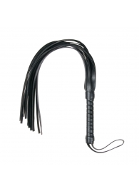 Черный флоггер Flogger Whip - 46 см. - Easy toys - купить с доставкой в Евпатории