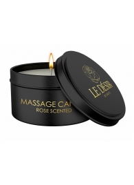 Массажная свеча с ароматом розы Massage Candle Rose Scented - 100 гр. - Shots Media BV - купить с доставкой в Евпатории