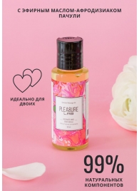 Массажное масло Pleasure Lab Delicate с ароматом пиона и пачули - 50 мл. - Pleasure Lab - купить с доставкой в Евпатории