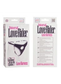 Трусы для страпона с универсальным креплением Universal Love Rider Luxe Harness - California Exotic Novelties - купить с доставкой в Евпатории