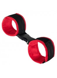 Красно-черные велюровые оковы Anonymo - ToyFa - купить с доставкой в Евпатории