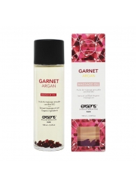 Органическое массажное масло GARNET ARGAN - 100 мл. - Exsens - купить с доставкой в Евпатории
