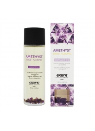 Органическое массажное масло AMETHYST SWEET ALMOND - 100 мл. - Exsens - купить с доставкой в Евпатории