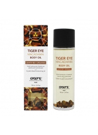 Органическое массажное масло TIGER EYE MACADAMIA - 100 мл. - Exsens - купить с доставкой в Евпатории