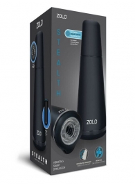 Вибрирующий смарт-мастурбатор ZOLO STEALTH - Zolo - в Евпатории купить с доставкой