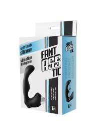 Черный вибромассажер простаты FantASStic Vibrating Prostate Massager - 11,3 см. - Dream Toys - в Евпатории купить с доставкой