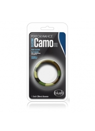 Эрекционное кольцо камуфляжной расцветки Silicone Camo Cock Ring - Blush Novelties - в Евпатории купить с доставкой