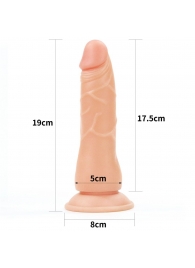 Женский страпон Easy Strapon Set 7.5 - 19 см. - Lovetoy - купить с доставкой в Евпатории