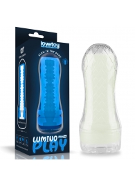 Светящийся в темноте мастурбатор Lumino Play Masturbator Ribbed - Lovetoy - в Евпатории купить с доставкой