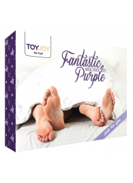 Эротический набор FANTASTIC PURPLE SEX TOY KIT - Toy Joy - купить с доставкой в Евпатории