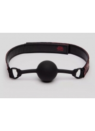 Кляп-шар на двусторонних ремешках Reversible Silicone Ball Gag - Fifty Shades of Grey - купить с доставкой в Евпатории