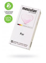 Супертонкие презервативы Masculan Pur - 10 шт. - Masculan - купить с доставкой в Евпатории