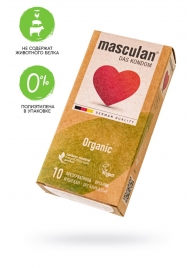 Экологически чистые презервативы Masculan Organic - 10 шт. - Masculan - купить с доставкой в Евпатории