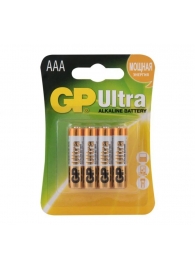 Батарейки алкалиновые GP Ultra Alkaline 24А AАA/LR03 - 4 шт. - Элементы питания - купить с доставкой в Евпатории