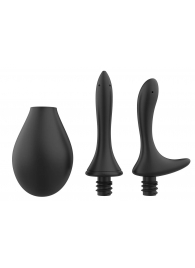 Черный анальный душ Nexus Anal Douche Set с 2 сменными насадками - Nexus Range - купить с доставкой в Евпатории