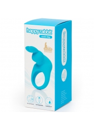 Голубое эрекционное виброкольцо Happy Rabbit Rechargeable Rabbit Cock Ring - Happy Rabbit - в Евпатории купить с доставкой