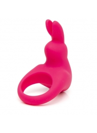 Розовое эрекционное виброкольцо Happy Rabbit Rechargeable Rabbit Cock Ring - Happy Rabbit - в Евпатории купить с доставкой