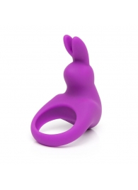 Фиолетовое эрекционное виброкольцо Happy Rabbit Rechargeable Rabbit Cock Ring - Happy Rabbit - в Евпатории купить с доставкой