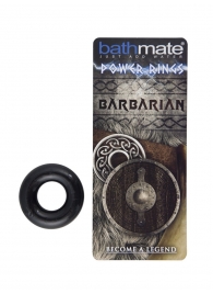 Чёрное эрекционное кольцо Barbarian - Bathmate - в Евпатории купить с доставкой