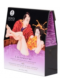 Соль для ванны Lovebath Sensual lotus, превращающая воду в гель - 650 гр. - Shunga - купить с доставкой в Евпатории