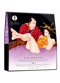 Соль для ванны Lovebath Sensual lotus, превращающая воду в гель - 650 гр. - Shunga - купить с доставкой в Евпатории