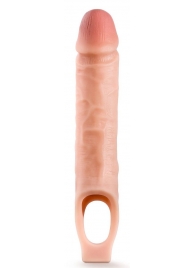 Телесная насадка на пенис 10 Inch Cock Sheath Extender - 25 см. - Blush Novelties - в Евпатории купить с доставкой