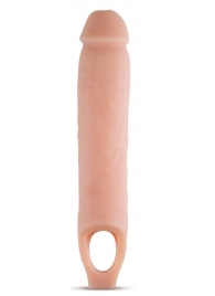 Телесная насадка на пенис 11.5 Inch Cock Sheath Penis Extender - 29,2 см. - Blush Novelties - в Евпатории купить с доставкой