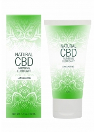 Лубрикант с пролонгирующим эффектом Natural CBD Numbing Lubricant - 50 мл. - Shots Media BV - купить с доставкой в Евпатории