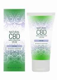 Крем для мастурбации для мужчин Natural CBD Masturbation Cream For Him - 50 мл. - Shots Media BV - купить с доставкой в Евпатории