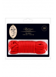 Красная веревка для фиксации - 10 м. - Sweet Caress - купить с доставкой в Евпатории