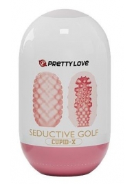 Розовый мастурбатор-яйцо Seductive Golf - Baile - в Евпатории купить с доставкой