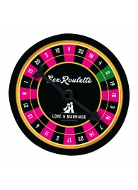 Настольная игра-рулетка Sex Roulette Love   Marriage - Tease&Please - купить с доставкой в Евпатории