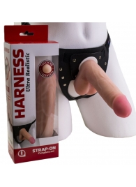 Страпон в подарочной упаковке: трусики с плугом и фаллоимитатор-насадка - 16 см. - LOVETOY (А-Полимер) - купить с доставкой в Евпатории