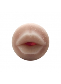 Телесный мастурбатор-ротик Oral Mini Masturbator - Adrien Lastic - в Евпатории купить с доставкой
