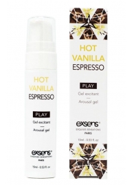 Возбуждающий гель Hot Vanilla Espresso Arousal Gel - 15 мл. - Exsens - купить с доставкой в Евпатории