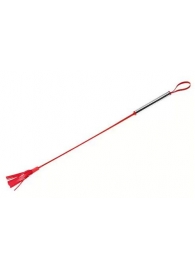 Красный латексный стек с лентами - 62 см. - Sitabella - купить с доставкой в Евпатории