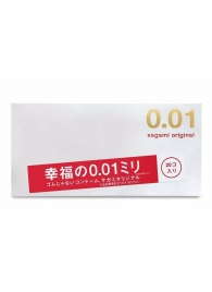 Ультратонкие презервативы Sagami Original 0.01 - 20 шт. - Sagami - купить с доставкой в Евпатории