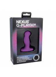 Фиолетовая вибровтулка Nexus G-Play+ M - Nexus Range - в Евпатории купить с доставкой
