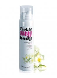 Массажная хрустящая пенка Tickle My Body Monoi с ароматом моной - 150 мл. - Love to Love - купить с доставкой в Евпатории