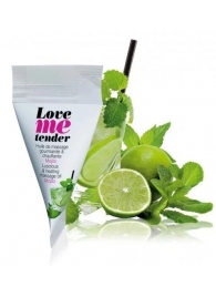 Съедобное согревающее массажное масло Love Me Tender Mojito с ароматом мохито - 10 мл. - Love to Love - купить с доставкой в Евпатории