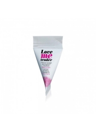 Съедобное согревающее массажное масло Love Me Tender Cotton Candy с ароматом сладкой ваты - 10 мл. - Love to Love - купить с доставкой в Евпатории