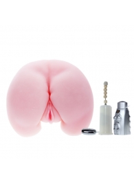 Вибрирующий мастурбатор-попка с ротацией и пультом управления - Baile - в Евпатории купить с доставкой