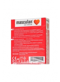 Презервативы Masculan Sensitive plus - 3 шт. - Masculan - купить с доставкой в Евпатории