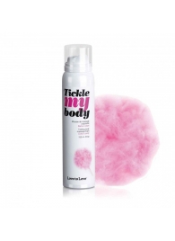 Массажная хрустящая пенка Tickle My Body Cotton Candy с ароматом сладкой ваты - 150 мл. - Love to Love - купить с доставкой в Евпатории